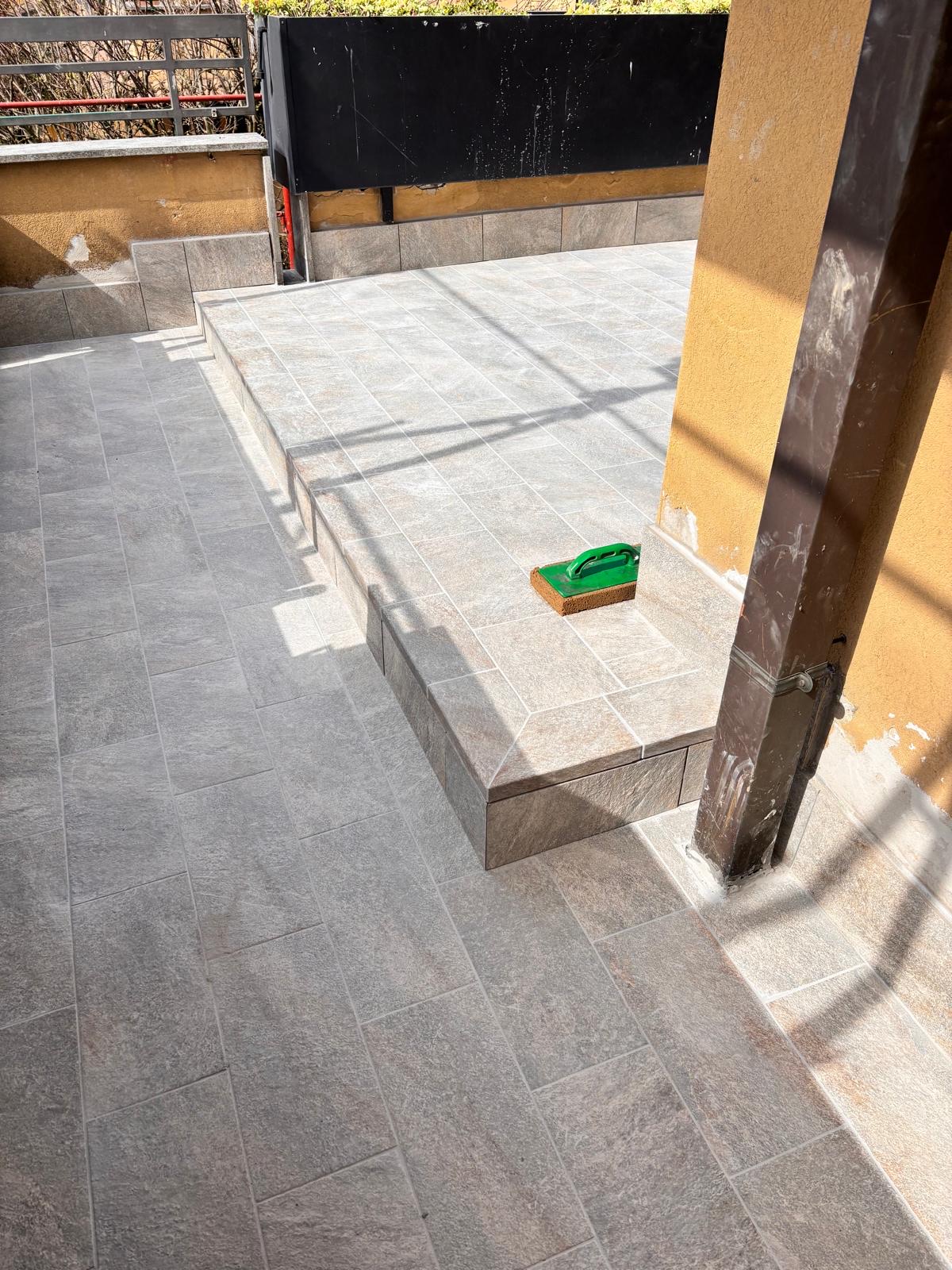 Rifacimento terrazzo — dopo dell'intervento (foto 1)